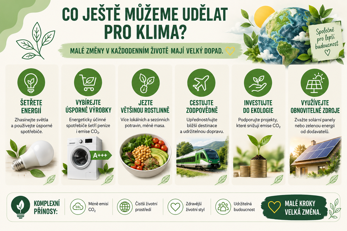Co ještě můžeme udělat pro klima?