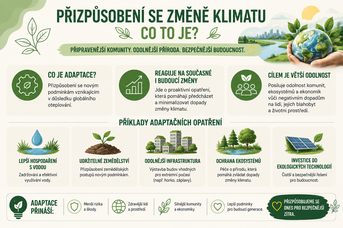 Přizpůsobení se změně klimatu - co to je?