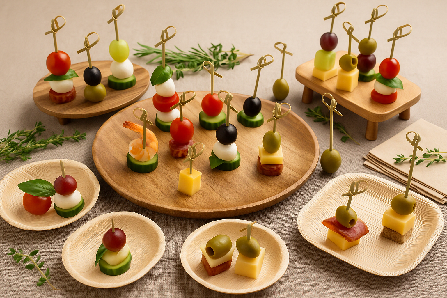 Jak servírovat jednohubky na večírek? Osvědčené tipy!