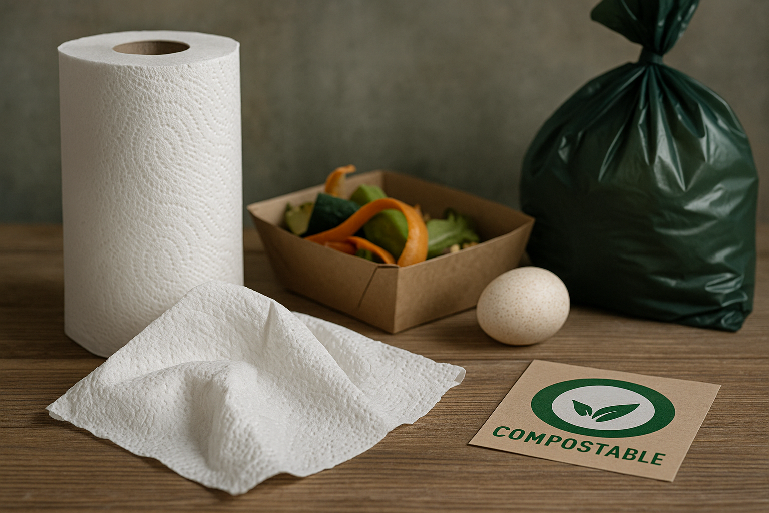 Jsou papírové ručníky biologicky rozložitelné? Jak si vedou z hlediska ekologie?