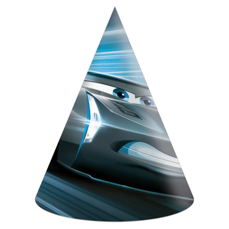 Papírové čepičky Auta 6 ks