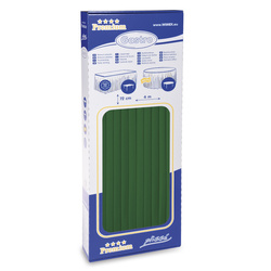 Premium Stolní sukně skirting Tmavě zelené papírová Airlaid 0,72 × 4 m, 1 ks.