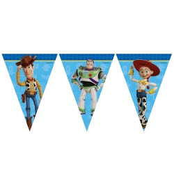 Papírová vlajková girlanda Toy Story 2,3 m 1 ks