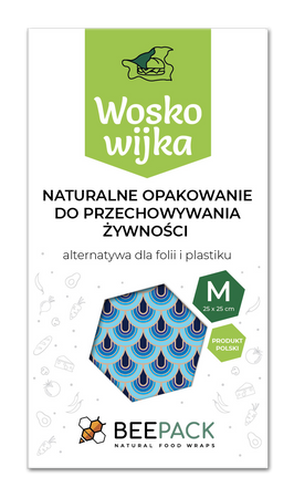 Voskovka "Vlny" velikost "M" 25 x 25 cm 1 ks.