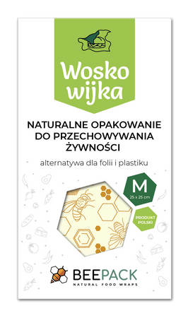 Voskovka "Včely" velikost "M" 25 x 25 cm 1 ks.