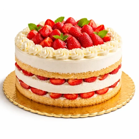 Silné zlaté podložky pod dort 26 cm 1 ks.