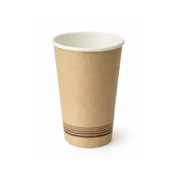 Papírový kelímek kraft disperze 200 ml, ø 70 mm, 50 ks.