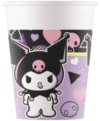 Papírový kelímek „Kuromi“ 200 ml 8 ks