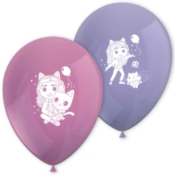Latexové balonky "Gábinin Kouzelný Domek" 28 cm, 8 ks