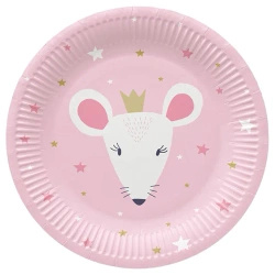 Papírový kulatý talíř "Magical Friends" Ø 23 cm, 10 ks