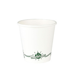 Kubek papierowy biały EcoUp 180 ml, śr. 80 mm 50 szt.