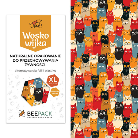Voskovka "Kočky" velikost "XL" 40 x 48 cm 1 ks.