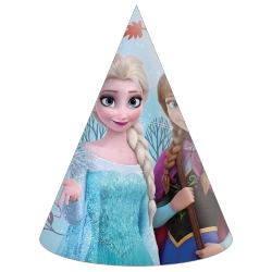Papírové čepičky „Frozen“, 6 ks