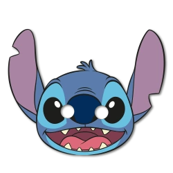 Papírové masky Stitch 6 ks