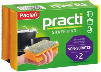 Houbičky na mytí nádobí Silver King Paclan 2 ks