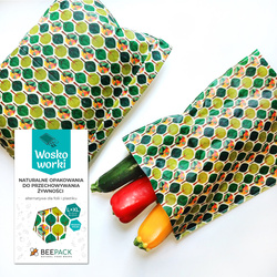 Voskové sáčky "Les" sada L+XL 1 ks.