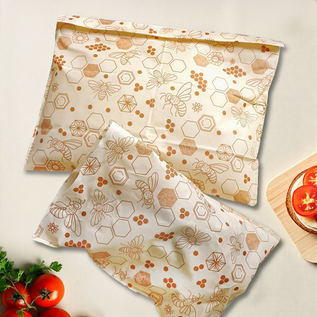 Voskové sáčky "Včely" sada L+XL 1 ks.