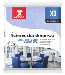 Klasické domácí utěrky Kuchcik 33 × 35 cm, 3 ks.