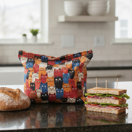 Voskové sáčky "Kočky" sada L+XL 1 ks.