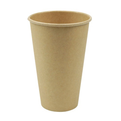Papírový kelímek kraft disperzní 450 ml, průměr 90 mm, 50 ks