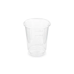 rPET kalíšek 20/40/50 ml, průměr 48 mm, 40 ks