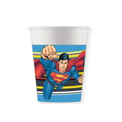 Papírový kelímek „Superman“ 200 ml 8 ks