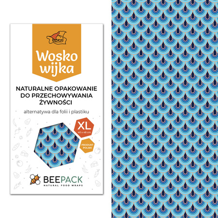 Voskovka "Vlny" velikost "XL" 40 x 48 cm 1 ks.