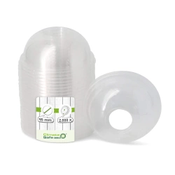 PLA vypouklé víko s otvorem ø 95 mm 100 ks.