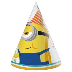 Papírové čepičky Mimoni 6 ks