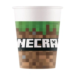 Papírový kelímek „Minecraft“ 200 ml 8 ks