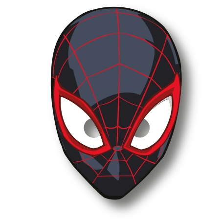 Papírové masky Spiderman 6 ks