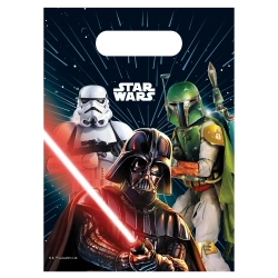 Foliové sáčky "STAR WARS" 17 x 23 cm 6 ks.