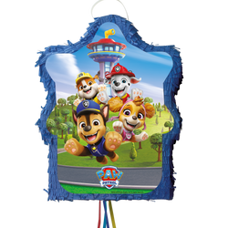 Papírová 3D piñata "Tlapková patrola" 20x30 cm, 1 ks