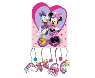 Papírová 3D piñata "Minnie Mouse" 21x27 cm, 1 ks