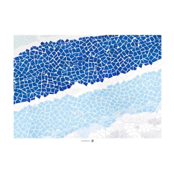 Papírové prostírání "Modernismo" 31 x 43 cm 500 ks.