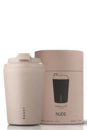 Termohrnek RAGS'y Simply Cup Ceramic Nude / Béžová 340 ml, 1 ks.