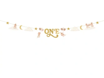 Papírový banner „One – Myšky“, 3,0 m, 1 ks