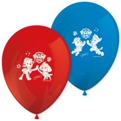 Latexové balonky „Tlapková Patrola“ 28 cm, 8 ks