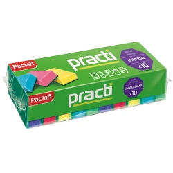 Houbičky na mytí nádobí barevné Practi, Paclan, 10 ks
