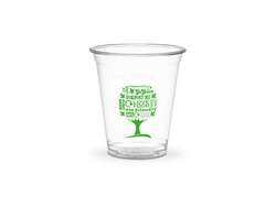 PLA Zelený kelímek na strom 350 ml o průměru 96 mm 50 ks.