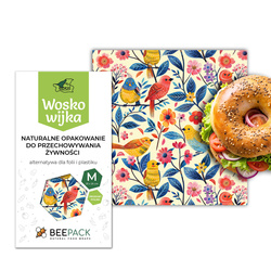 Voskovka "Ptáčci" velikost "M" 25 x 25 cm 1 ks.