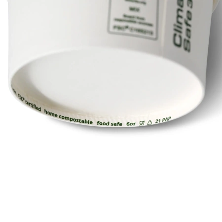 Kraftový papírový kelímek na zmrzlinu 220 ml, ø 92 mm, 50 ks.