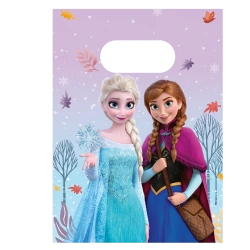 Papírové sáčky „Frozen“ 16 × 22 cm, 4 ks
