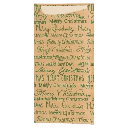 Sáčky na příbory s ubrouskem "Festive", 22,5 x 11,2 cm, 250 ks.