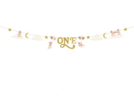Papírový banner „One – Myšky“, 3,0 m, 1 ks