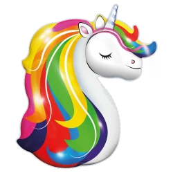 Fóliové balonky „Unicorn“ 52 x 75 cm, 1 ks