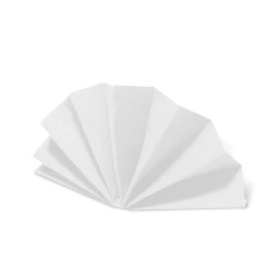 Ubrousky DekoStar bílé 38 x 38 cm, 50 ks.