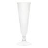 Sklenice na šampaňské z PLA 100 ml 5,5 x 16 cm 6 ks.