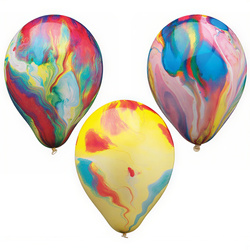 Balóny „Multicolour“ 22 cm, 8 ks