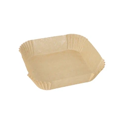 Papírové vložky do fritézy, 16 x 16 x 4,5 cm, 100 ks